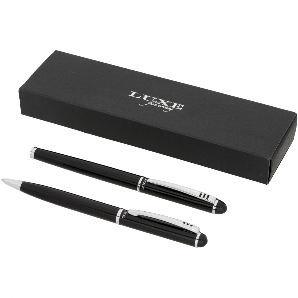 Logotrade promotional giveaway picture of: Andante duo pen gift set