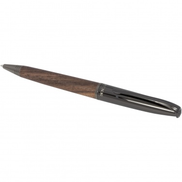 Logo trade advertising product photo of: Loure wood barrel ballpoint pen