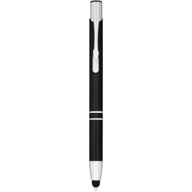 Logotrade promotional items photo of: Moneta anodized aluminium click stylus ballpoint pen