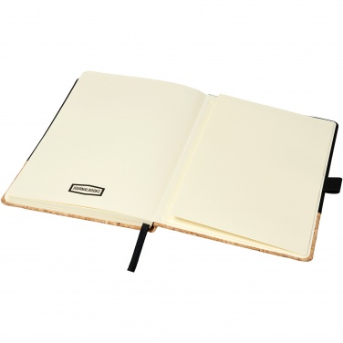 Logo trade advertising product photo of: Evora A5 cork thermo PU notebook