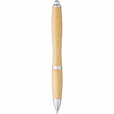 Logo trade promotional item photo of: Nash bamboo ballpoint pen