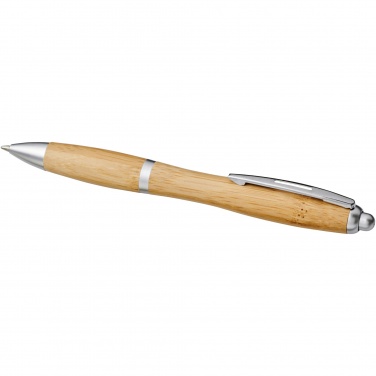 Logo trade promotional products picture of: Nash bamboo ballpoint pen
