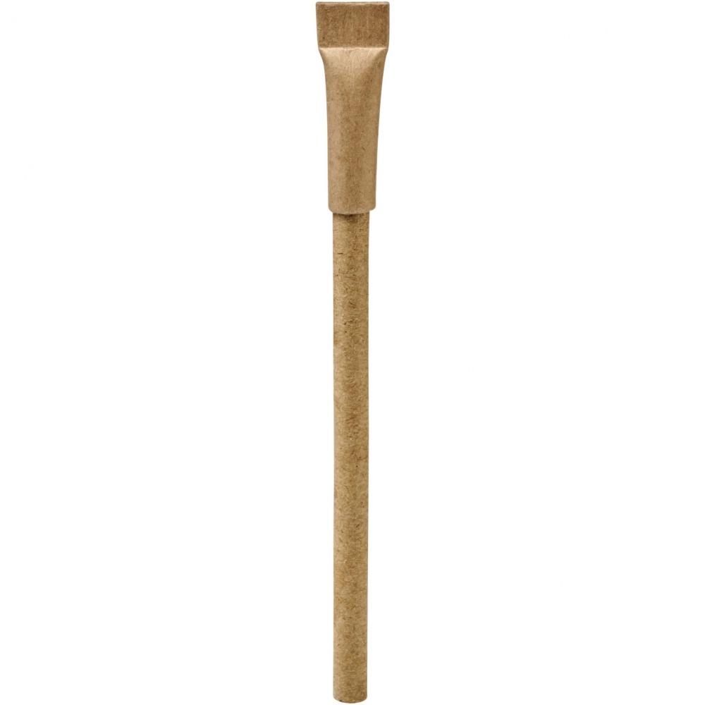 Logo trade promotional giveaways picture of: Asilah recycled paper ballpoint pen