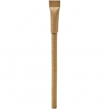 Logo trade corporate gifts image of: Asilah recycled paper ballpoint pen