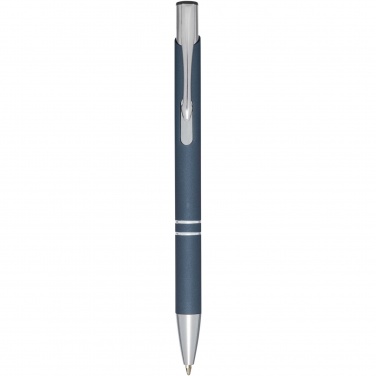 Logotrade promotional product image of: Moneta soft touch ballpoint pen