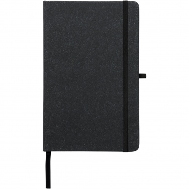 Logo trade business gifts image of: Atlana leather pieces notebook