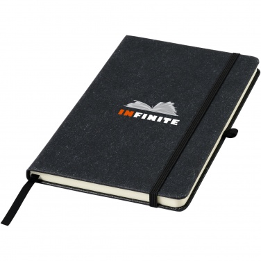 Logo trade promotional giveaway photo of: Atlana leather pieces notebook