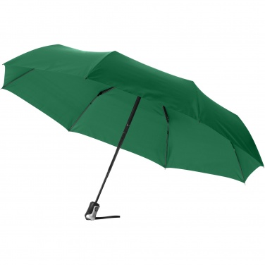 Logo trade promotional products picture of: Alex 21.5" foldable auto open/close umbrella