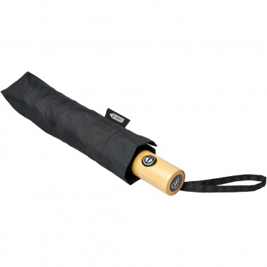 Logo trade corporate gifts picture of: Bo 21" foldable auto open/close recycled PET umbrella