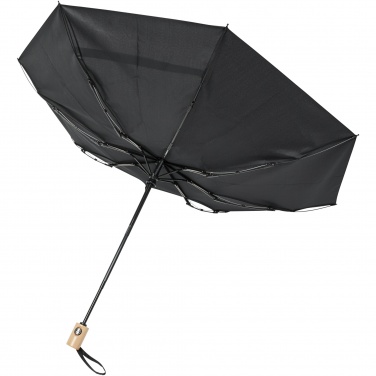 Logo trade promotional items image of: Bo 21" foldable auto open/close recycled PET umbrella