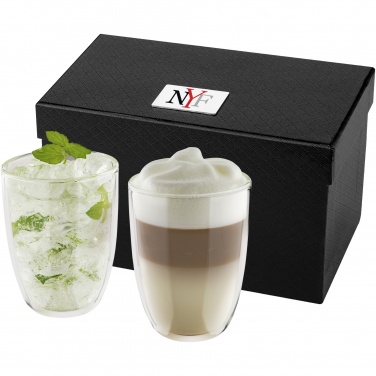 Logo trade corporate gift photo of: Boda 2-piece glass set