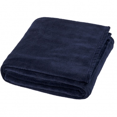 Logotrade promotional gift picture of: Bay extra soft coral fleece plaid blanket