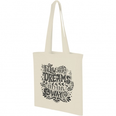 Logotrade promotional giveaway image of: Carolina 100 g/m² cotton tote bag 7L