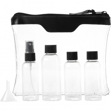 Logo trade promotional items image of: Munich airline approved travel bottle set