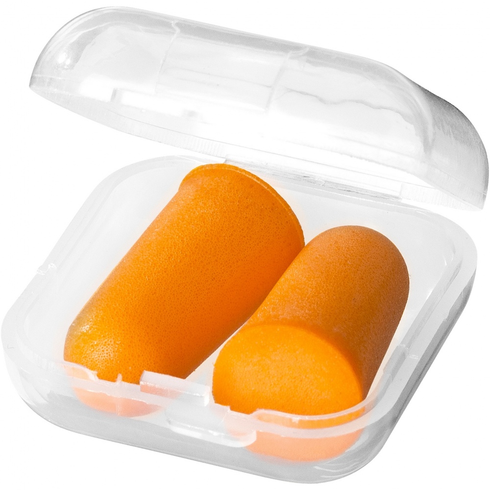 Logo trade promotional gifts image of: Serenity earplugs with travel case