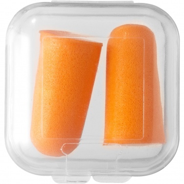 Logo trade promotional products image of: Serenity earplugs with travel case