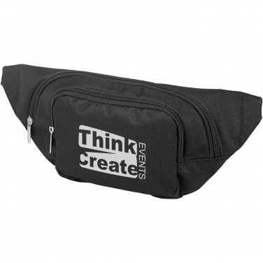 Logo trade business gifts image of: Santander fanny pack with two compartments