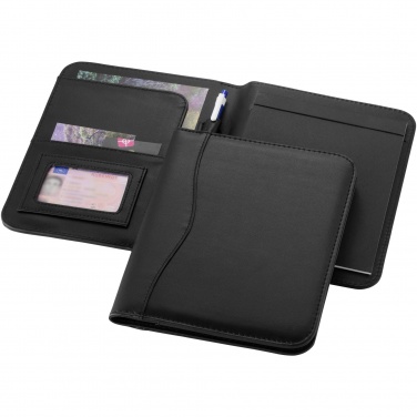 Logo trade corporate gift photo of: Ebony A5 portfolio