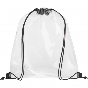Logotrade promotional merchandise picture of: Lancaster transparent drawstring bag 5L