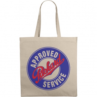 Logo trade business gift photo of: Odessa 220 g/m² cotton tote bag 13L