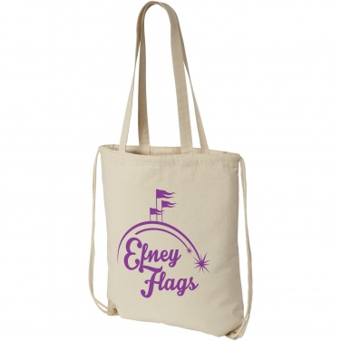 Logotrade promotional products photo of: Eliza 240 g/m² cotton drawstring bag 6L