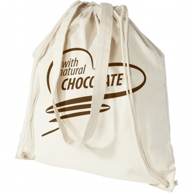 Logotrade promotional product picture of: Eliza 240 g/m² cotton drawstring bag 6L