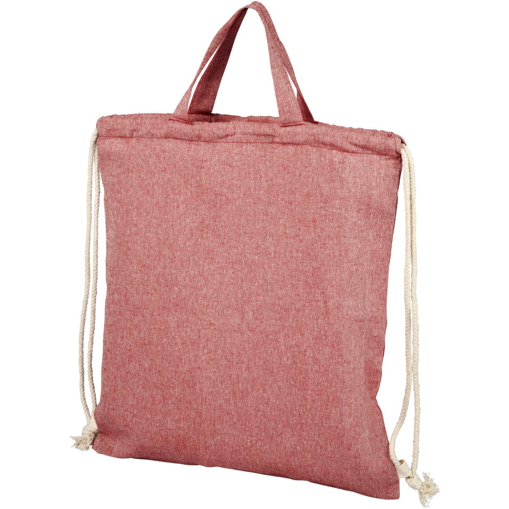 Logotrade promotional product picture of: Pheebs 150 g/m² recycled drawstring bag 6L