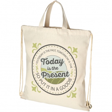Logotrade promotional giveaway picture of: Pheebs 210 g/m² recycled drawstring bag 6L