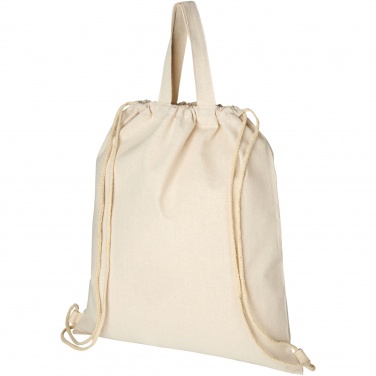 Logotrade promotional merchandise image of: Pheebs 210 g/m² recycled drawstring bag 6L