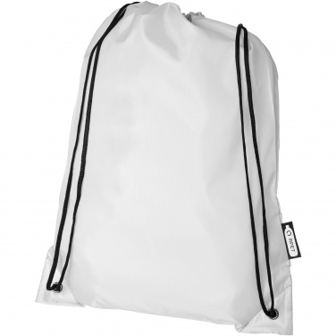 Logo trade promotional gifts picture of: Oriole RPET drawstring bag 5L
