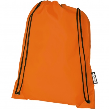Logo trade corporate gifts picture of: Oriole RPET drawstring bag 5L