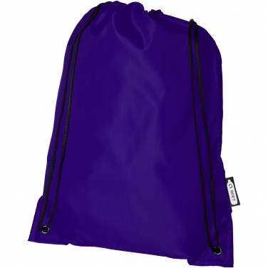 Logotrade promotional merchandise image of: Oriole RPET drawstring bag 5L