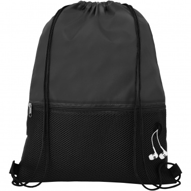 Logo trade business gifts image of: Oriole mesh drawstring bag 5L