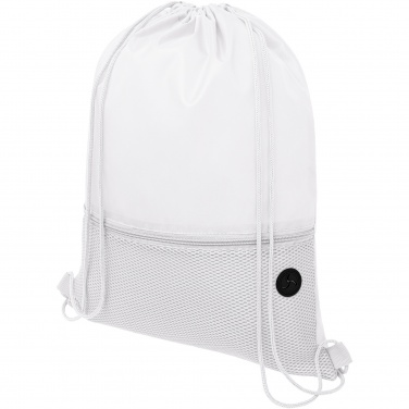 Logo trade promotional merchandise image of: Oriole mesh drawstring bag 5L