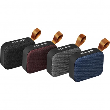 Logo trade promotional giveaway photo of: Fashion fabric Bluetooth® speaker
