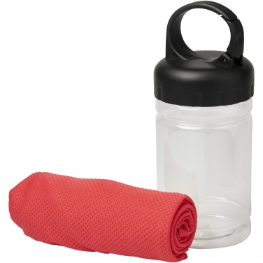 Logotrade promotional product image of: Remy cooling towel in PET container