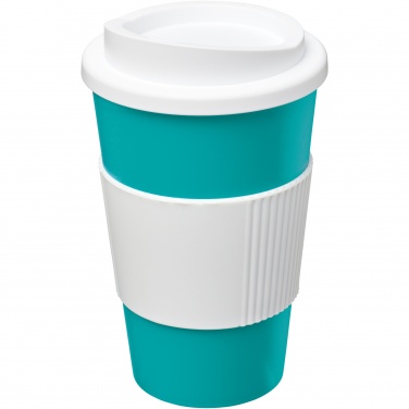 Logo trade promotional product photo of: Americano® 350 ml insulated tumbler with grip