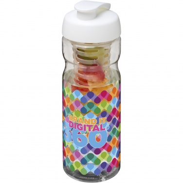 Logotrade promotional items photo of: H2O Active® Base 650 ml flip lid sport bottle & infuser
