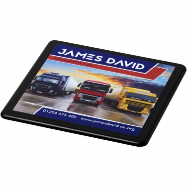 Logo trade corporate gifts picture of: Terran square coaster with 100% recycled plastic