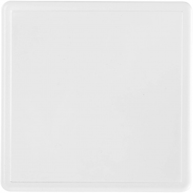 Logotrade promotional items photo of: Ellison square plastic coaster with paper insert