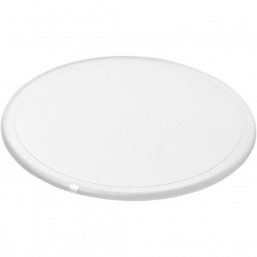 Logo trade promotional merchandise picture of: Renzo round plastic coaster