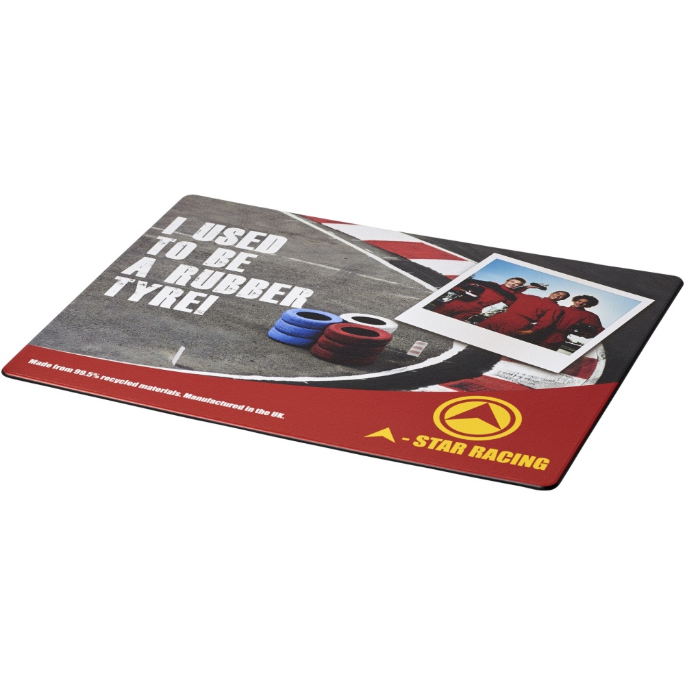 Logotrade advertising product image of: Brite-Mat® mouse mat with tyre material