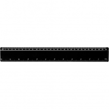 Logotrade promotional giveaway image of: Terran 30 cm ruler from 100% recycled plastic