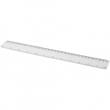 Logo trade promotional merchandise picture of: Rothko 30 cm plastic ruler