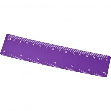 Logo trade corporate gifts picture of: Rothko 15 cm plastic ruler