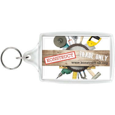 Logo trade promotional merchandise picture of: Orca L4 large keychain