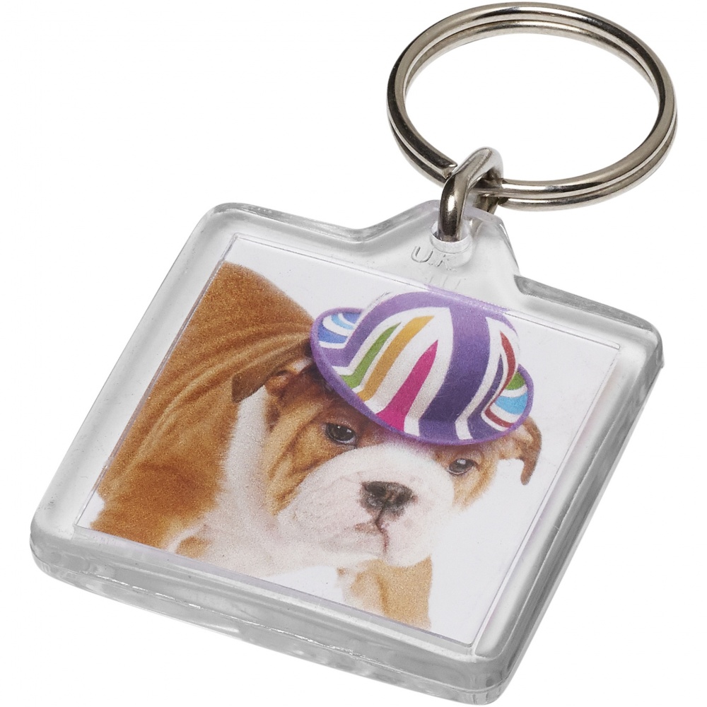 Logotrade corporate gift image of: Vial U1 square keychain