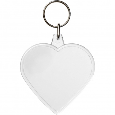 Logotrade promotional items photo of: Combo heart-shaped keychain
