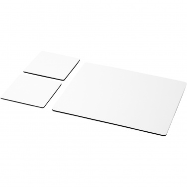 Logotrade corporate gift image of: Q-Mat® mouse mat and coaster set combo 3