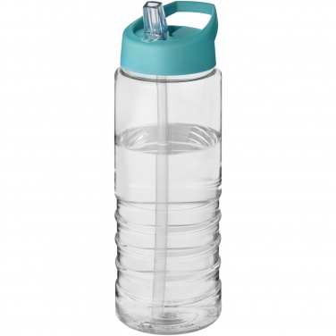 Logo trade promotional giveaways image of: H2O Active® Treble 750 ml spout lid sport bottle